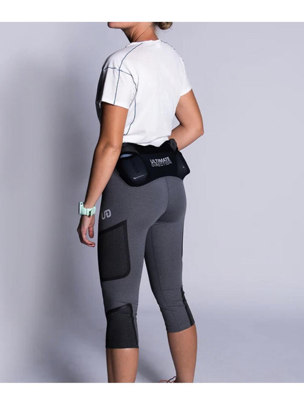 New with Tags Ultimate Direction Women's Size Small Hydro 3/4 Tight Gray